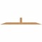 Ekena Millwork Portland Timber Gable Bracket, Western Red Cedar, 108"W x 18"H x 3 1/2"D x 5 1/2"F, 4/12 Pitch GBW108X18X0406POR00SWR - alternate 1